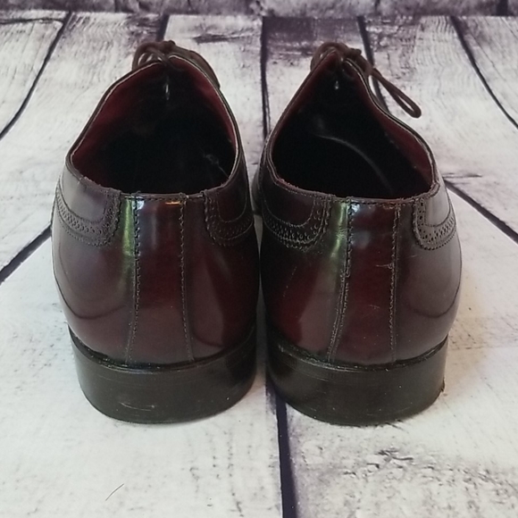 Mario Bruni Burgundy Martin Oxfords - 12W - EUC main image 5